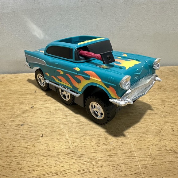 Vintage 1986 Kenner MASK Hurricane Chevy 57 Car Toy 6x6 Wheels Retro Car - Picture 1 of 9